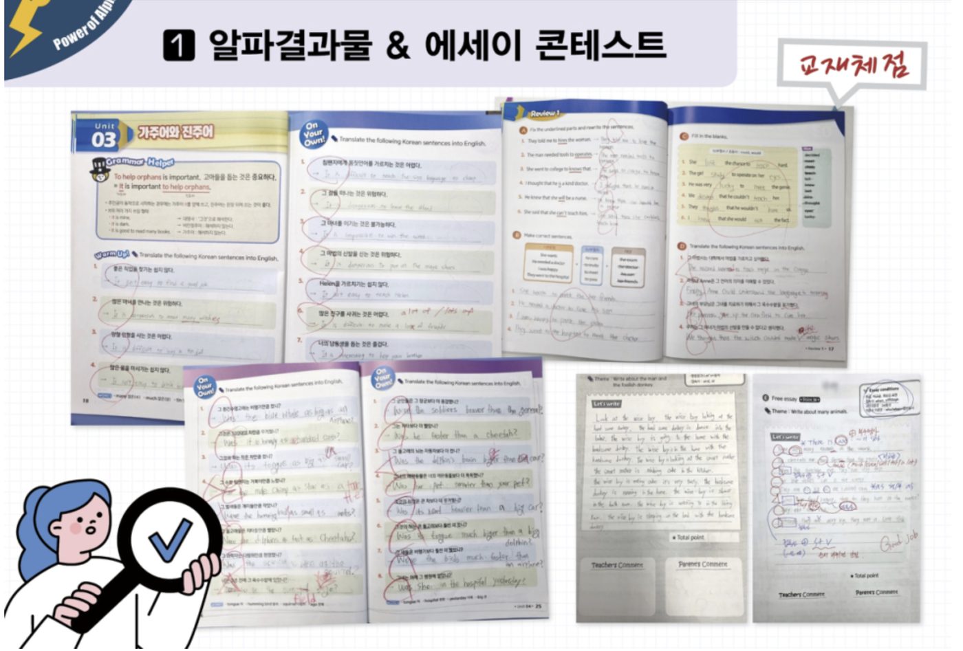 와튼 영어 첨삭 결과물 — 한눈에 보기